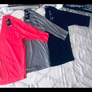 3 XXL Under Armour Running Shirts (New with Tags)